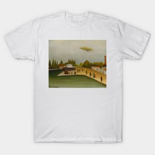 Quai d'Ivry by Henri Rousseau T-Shirt